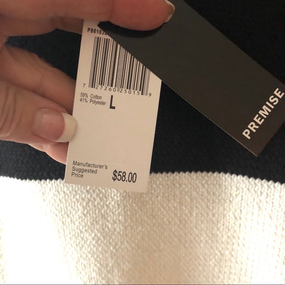 Premise Color Block Sweater NWT size L - Picture 5 of 9